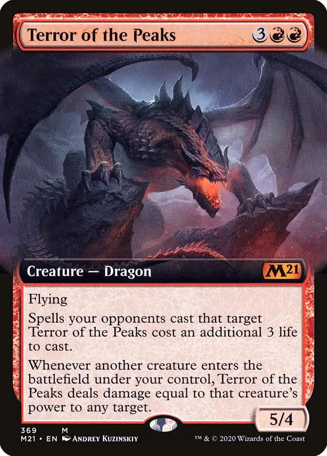 Terror of the Peaks | Core Set 2021 Variants | Modern | Card Kingdom