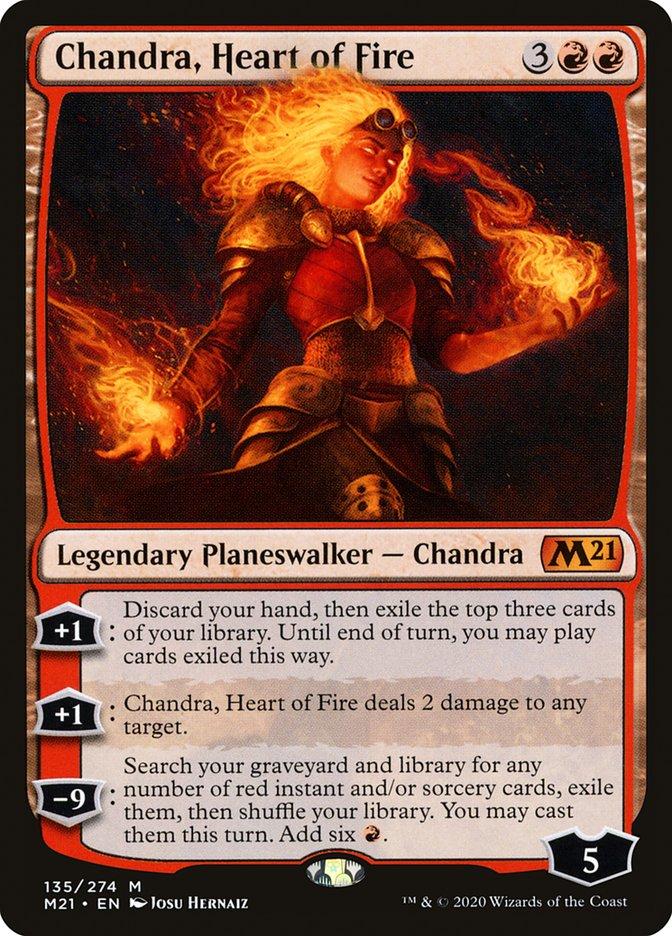 Chandra, il Tizzone Ardente (Chandra, the Firebrand) · Magic 2013 (M13