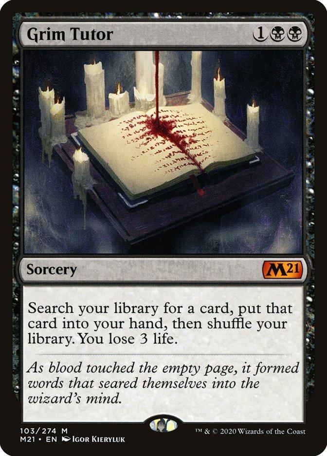 Grim Tutor | Core Set 2021 | Modern | Card Kingdom