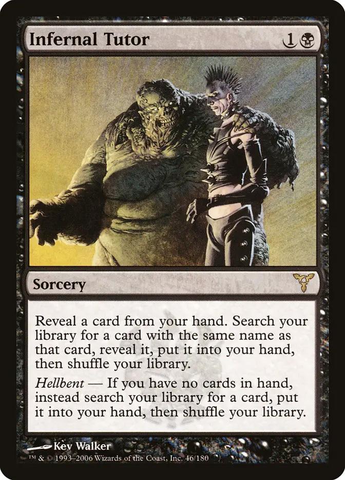 冥府の教示者/Infernal Tutor DIS英語foil4枚セット Infernal Tutor | Dissension Foil | Modern | Card Kingdom