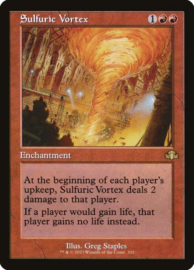 Dominaria Remastered Variants Foil: Sulfuric Vortex (Retro Frame)