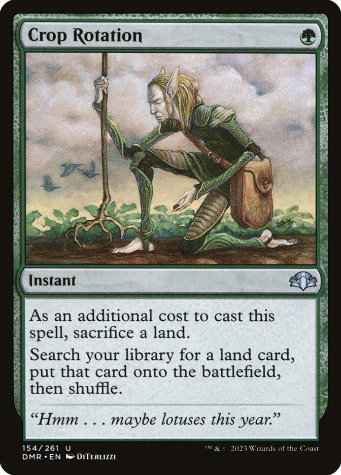 【foil】Crop Rotation MTG Crop Rotation | Dominaria Remastered Foil | Card Kingdom