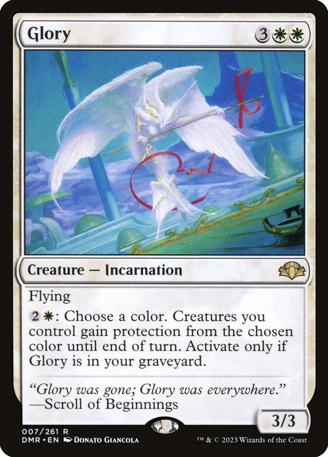 glory mtg card Magic: The Gathering Mint / near mint condition trading card Glory | Promotional | Card