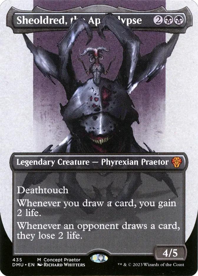 Sheoldred, the Apocalypse | Dominaria United Variants Foil