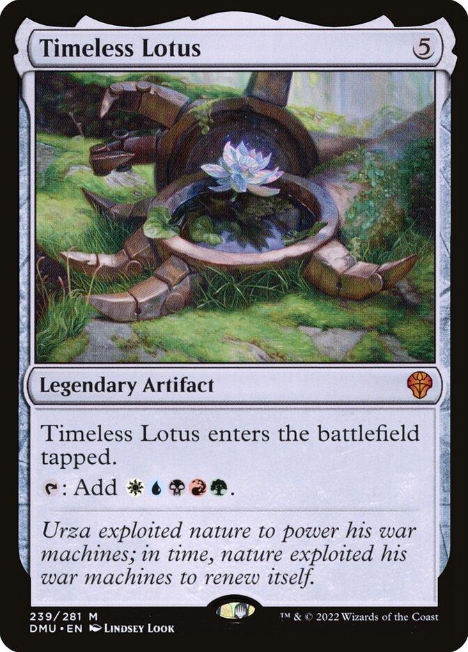 lotus card mtg Magic The Gathering - Petal Dominaria Remastered (DMR) #451 Illustrated by Darrell Riche Magic Timeless Lotus | Dominaria United