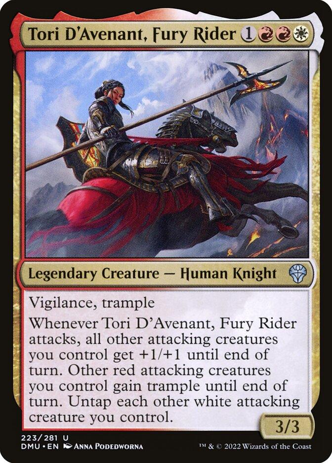 Tori D'Avenant, Fury Rider | Dominaria United | Standard | Card