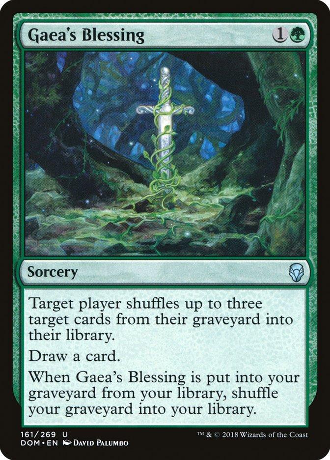 アリーナ　MTG foil 英語　ガイアの祝福 Gaea's Blessing | Dominaria Foil | Modern | Card Kingdom