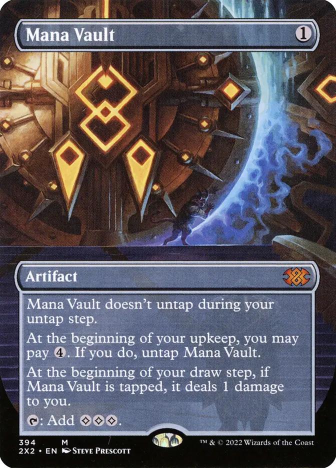 魔力の櫃 Mana Vault foil Mana Vault | Double Masters 2022 Variants Foil | Card Kingdom