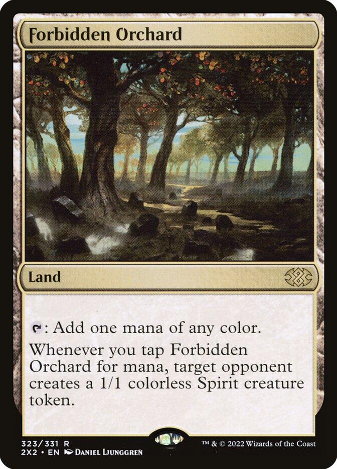 MTG 禁忌の果樹園 Forbidden Orchard EXP マスターピース Forbidden Orchard | Double Masters 2022 | Card Kingdom