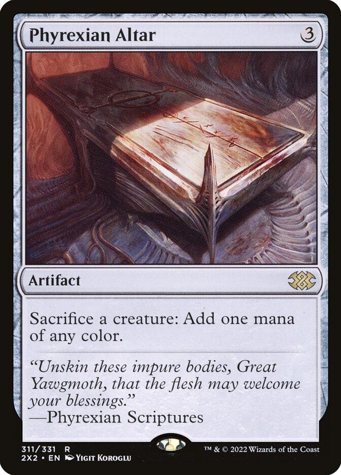 Phyrexian Altar マジック：ザ・ギャザリング Phyrexian Altar | Double Masters 2022 | Card Kingdom