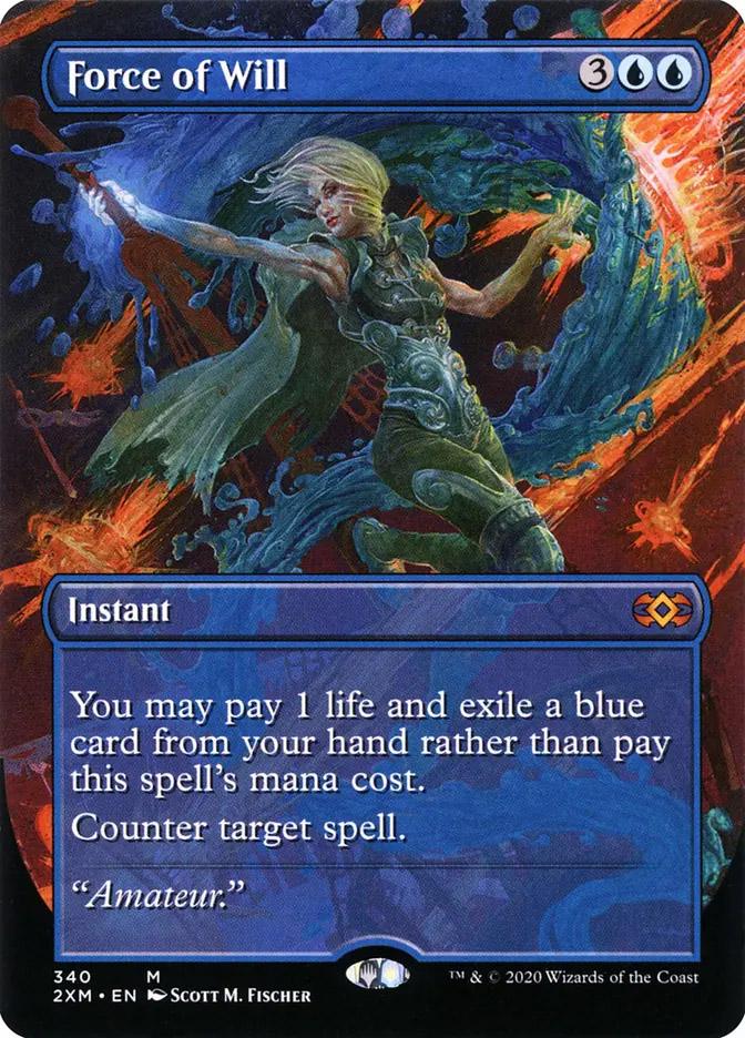 意志の力/Force of Will Box_Topper Force of Will | Double Masters Box Toppers | Card Kingdom