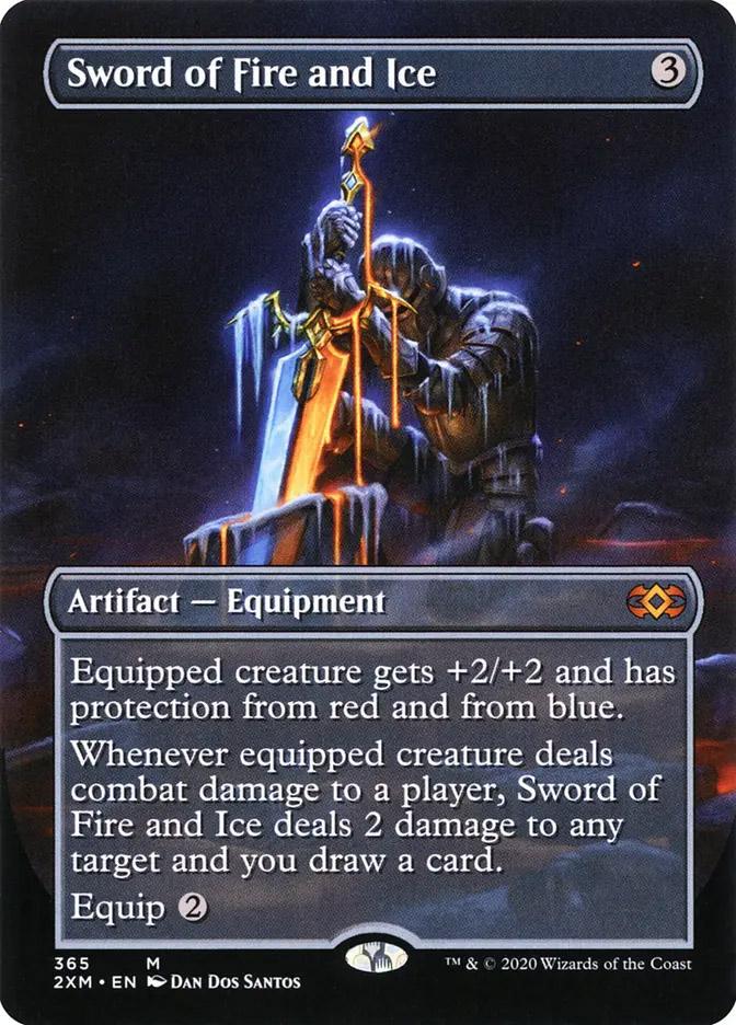 Sword of Fire and Ice | Double Masters Box Toppers Foil | Card Kingdom