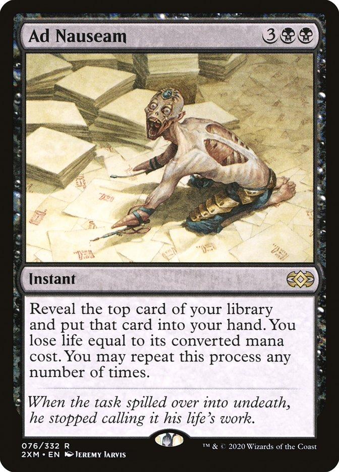 Ad Nauseam | Double Masters Foil | Card Kingdom