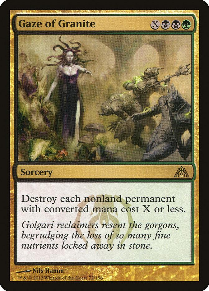 Gaze of Granite | Dragon's Maze | Modern | Card Kingdom