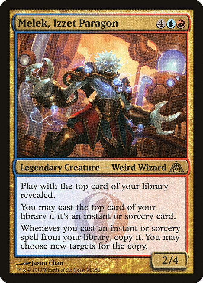 mtg best izzet cards Melek, Izzet Paragon | Dragon's Maze | Modern