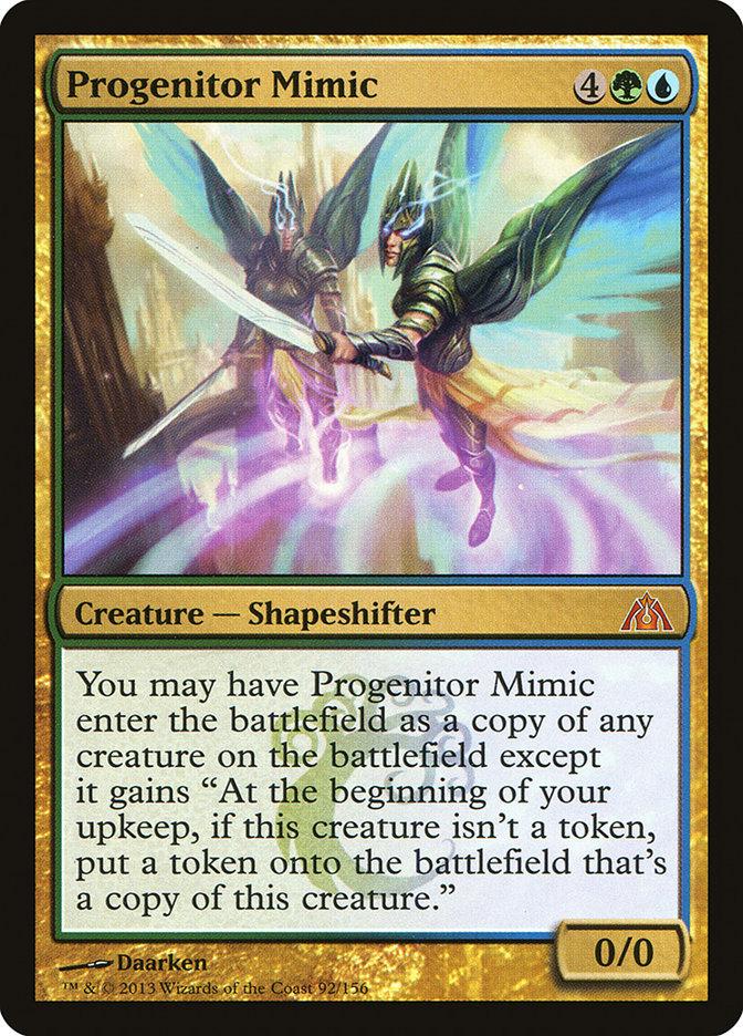 mimic mtg card Copy Token | Custom Creature Token for Commander Creature Spirit Metallic Mimic | Marvel Super