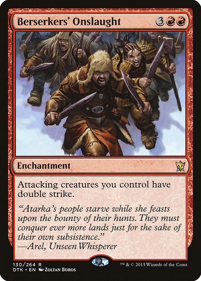 onslaught mtg card list Berserkers' Onslaught | Dragons of Tarkir | Modern