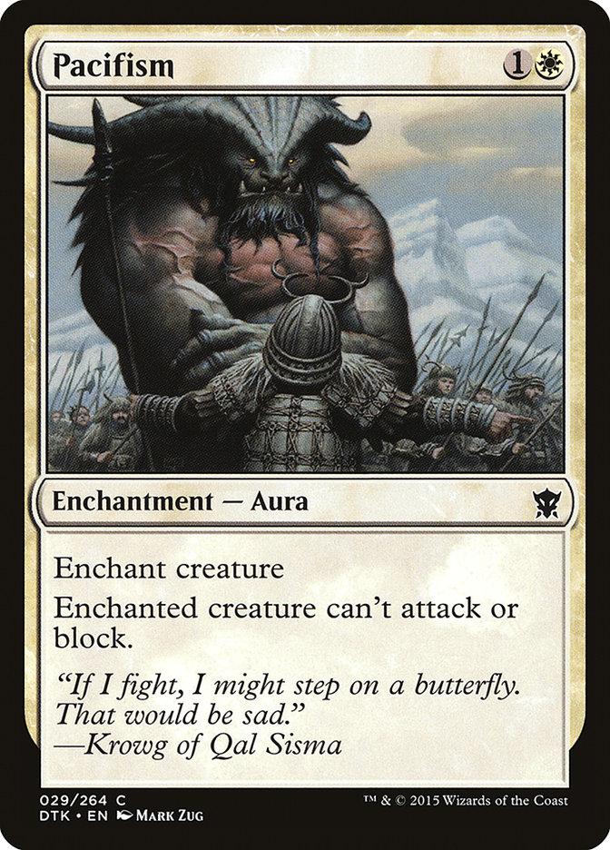 mtg cards like pacifism Pacifism | Dragons of Tarkir | Modern