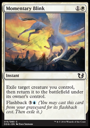 good blink cards mtg Momentary Blink | Duel Decks: Blessed Vs. Cursed