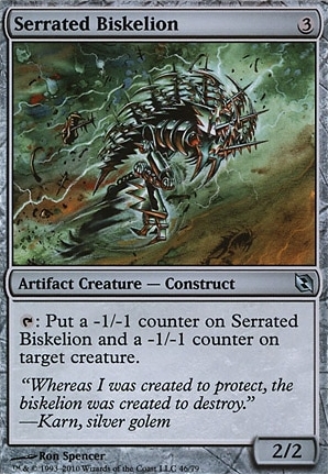 Serrated Biskelion | Duel Decks: Elspeth Vs. Tezzeret | Card Kingdom