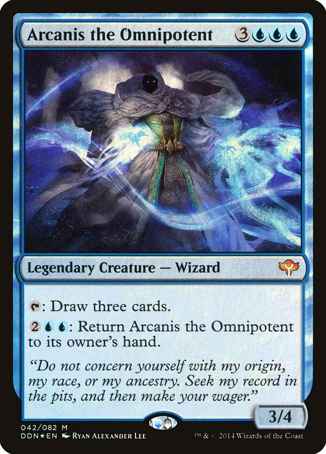 全能なる者アルカニス/Arcanis the Omnipotent foil 英 Arcanis the Omnipotent | Duel Decks: Speed Vs. Cunning | Card Kingdom