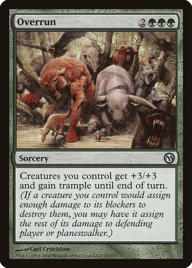 overrun cards mtg Singleton Shmingleton - The dance of angry feet Nantuko expression meaning stampede Overrun [Duels of the Planeswalkers]