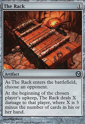 mtg cards like the rack MTG The Rack (moderately Played)  Fun Box Monster Emporium