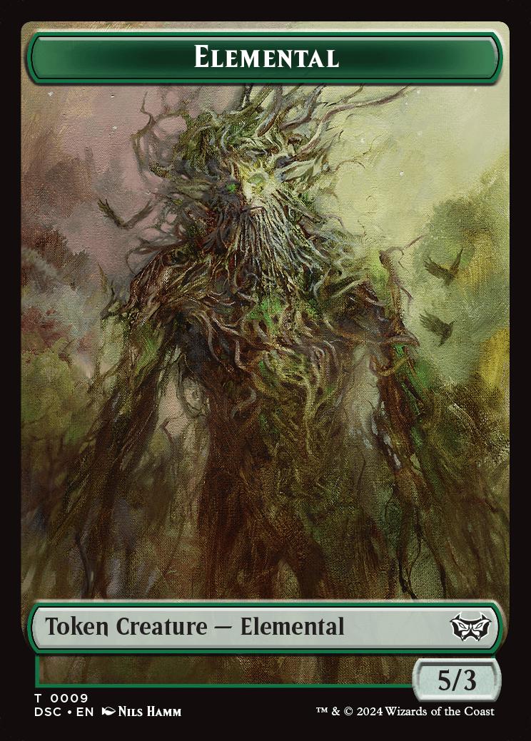 Elemental Token // Bird Token | Duskmourn: House of Horror