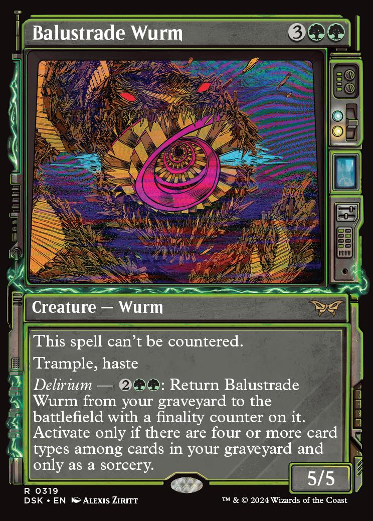 wurm commander deck mtg Amazon.com: Magic: the Gathering - Armada Wurm (143) main image 0