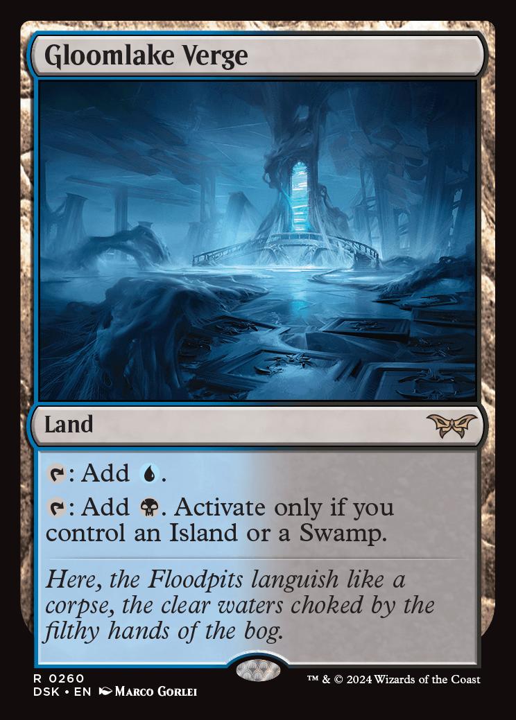 Gloomlake Verge | Duskmourn: House of Horror Foil | Standard