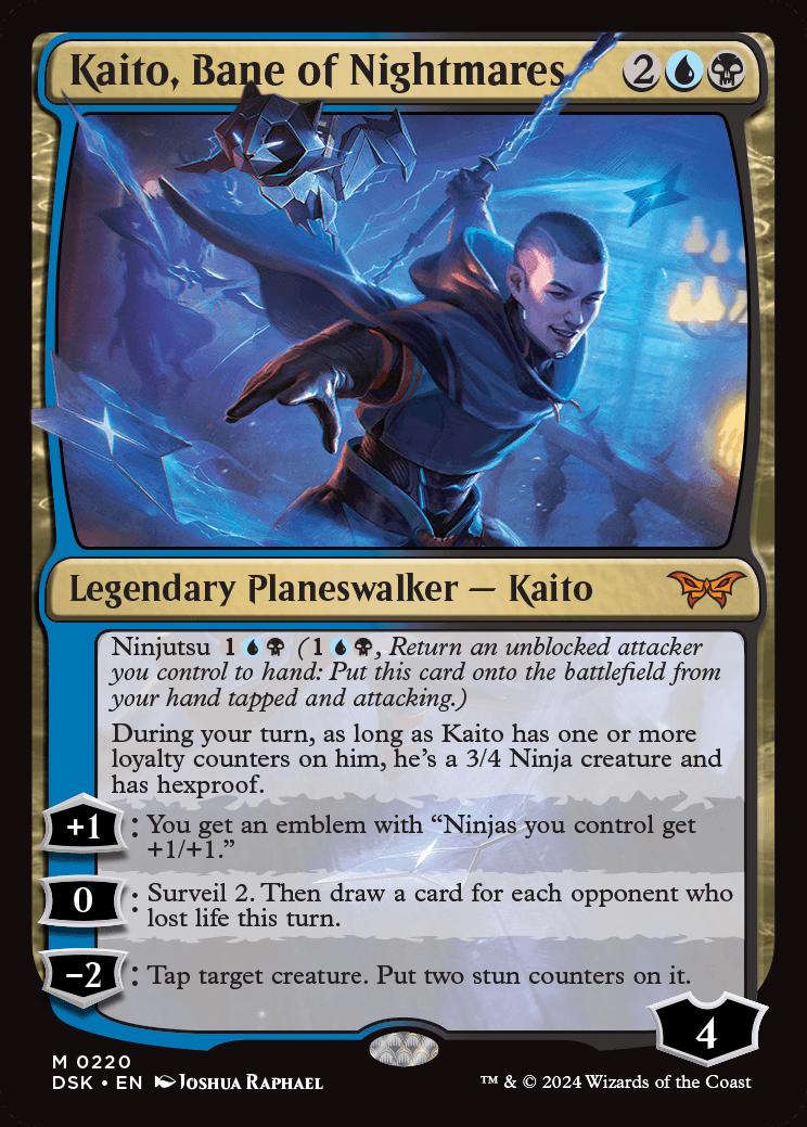 Kaito, Bane of Nightmares | Duskmourn: House of Horror Foil