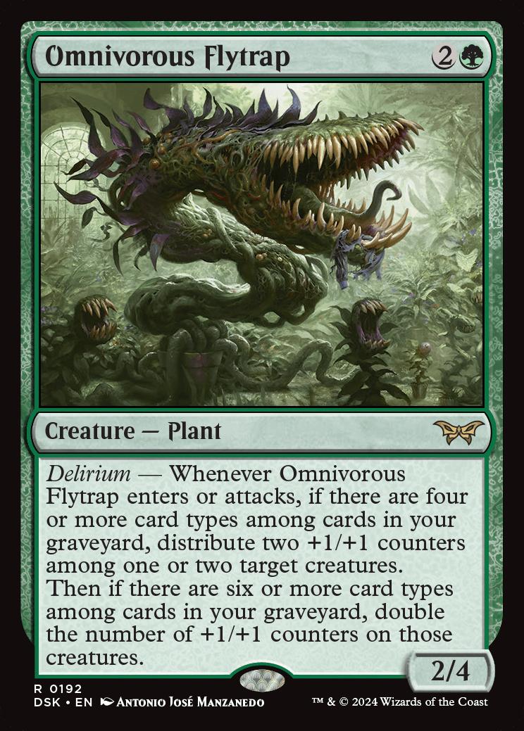 Omnivorous Flytrap | Duskmourn: House of Horror | Standard | Card