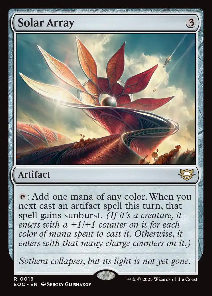 sunburst mtg cards Magic The Gathering - Solarion - Solarion All 17 Sunburst Cards in