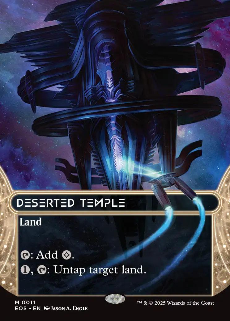 ODY] さびれた寺院/Deserted Temple 英語Foil1枚 Magic: The Gathering