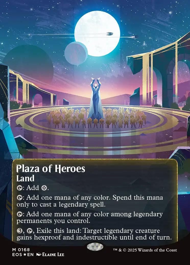 Edge of Eternities Stellar Sights Foil: Plaza of Heroes (0168