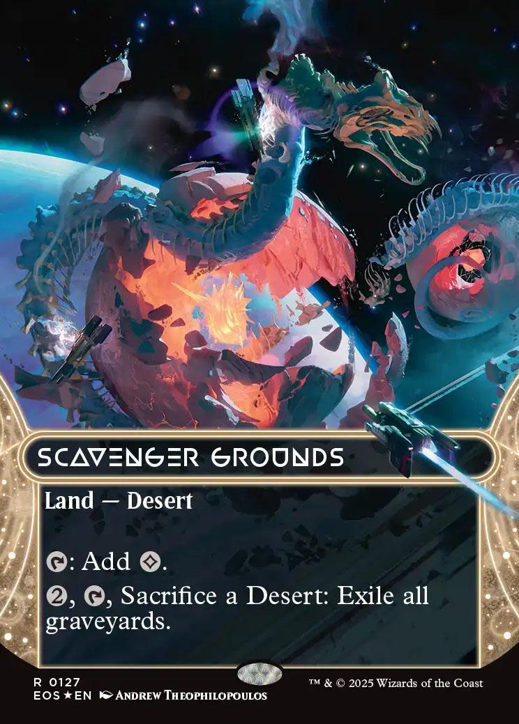 Edge of Eternities Stellar Sights Foil: Scavenger Grounds (0127