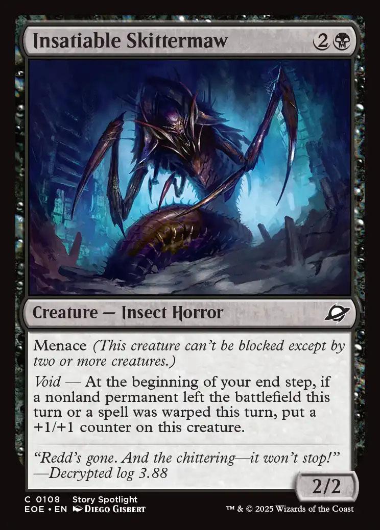 Insatiable Skittermaw | Edge of Eternities Foil | Standard | Card