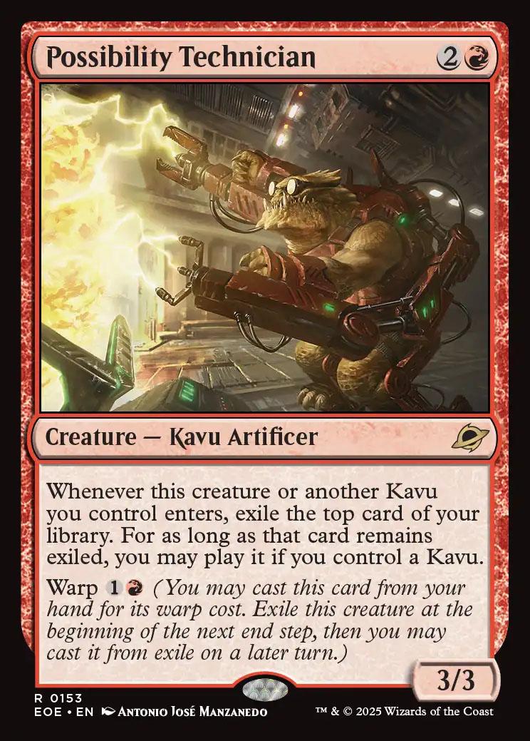 Possibility Technician | Edge of Eternities Foil | Standard | Card