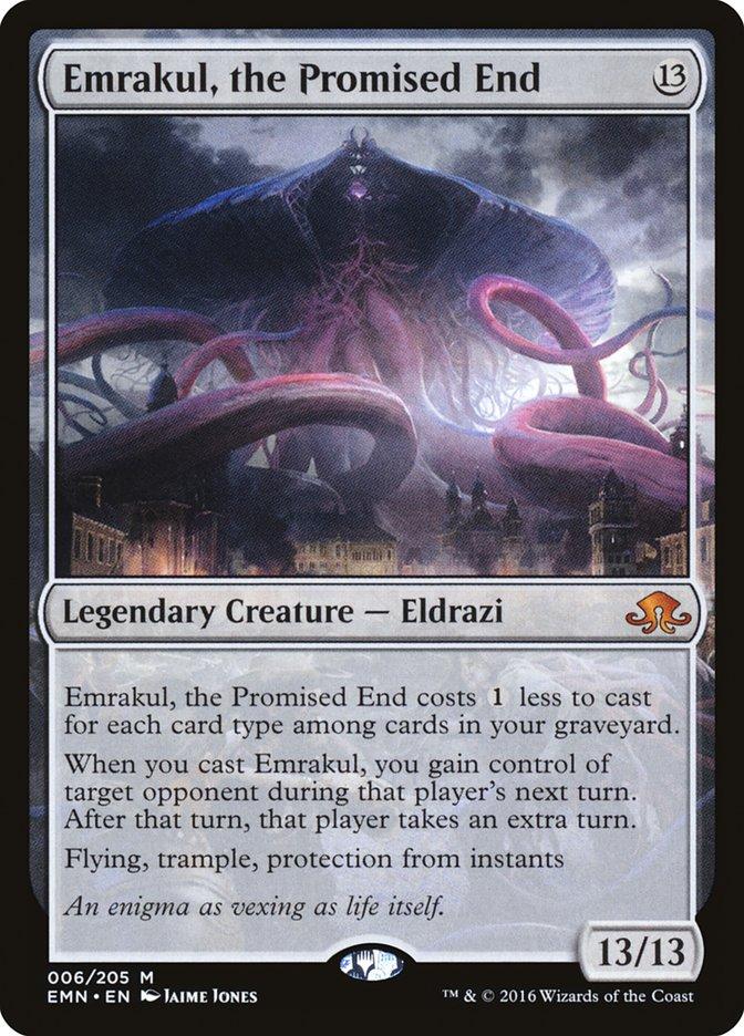 the end mtg card Emrakul, the Promised End