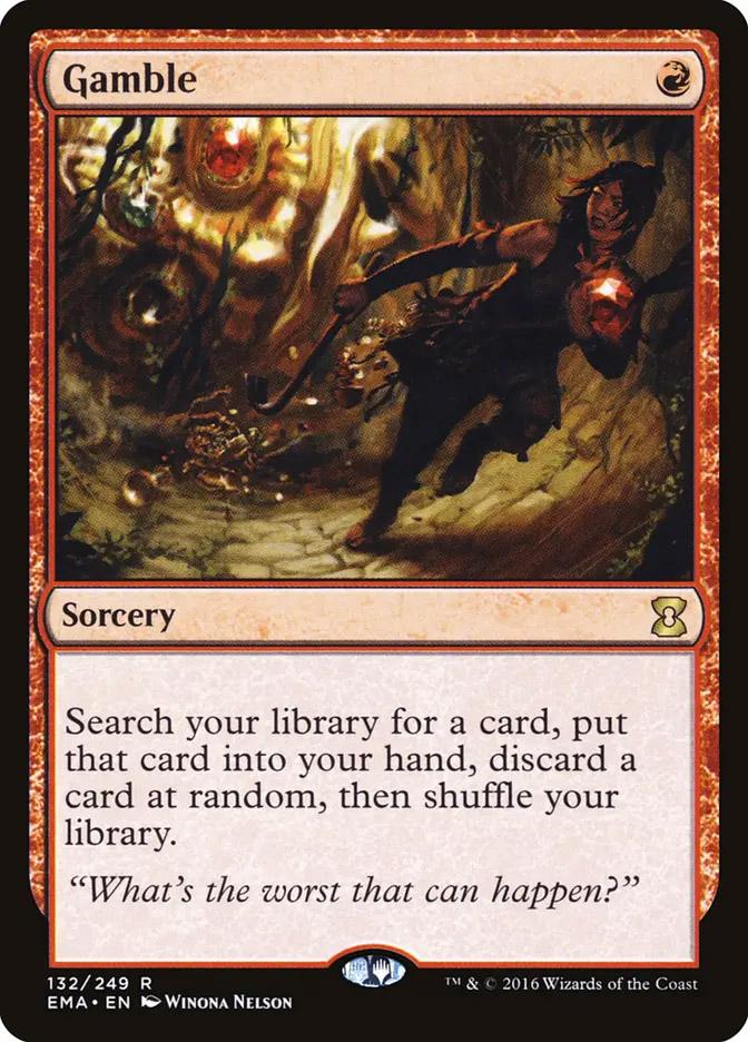 cards like gamble mtg [121] [Dominaria Remastered] [Foil]  Face to Face Games block) open.class Is The Any Other Card