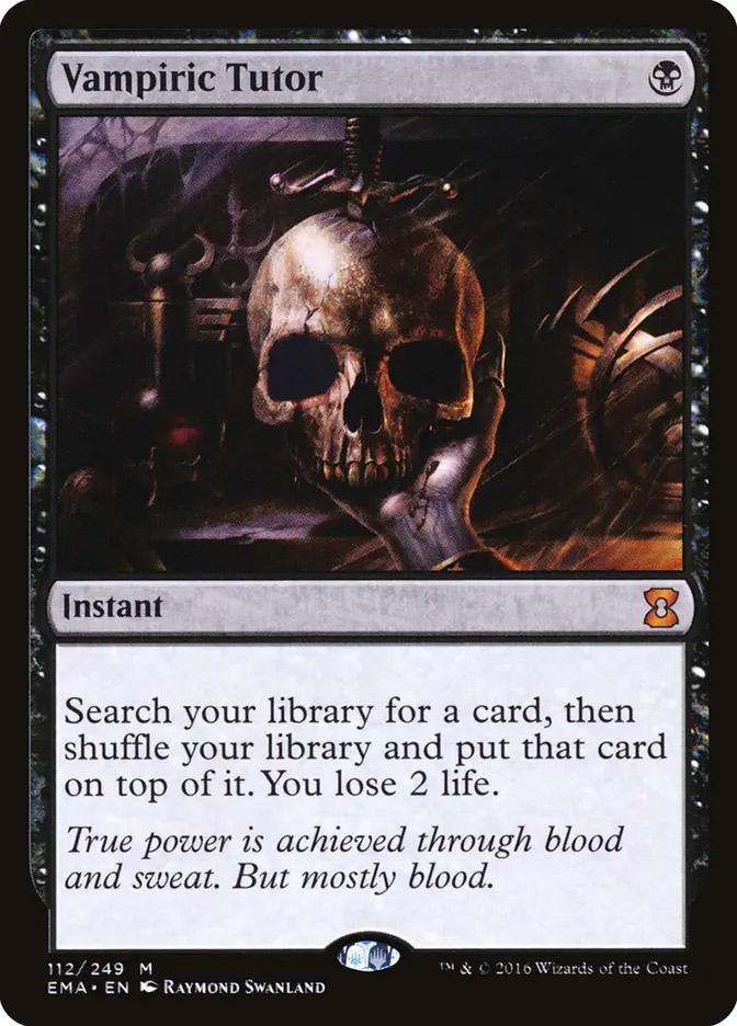 MTG　吸血の教示者　Vampiric Tutor Vampiric Tutor | Eternal Masters | Card Kingdom