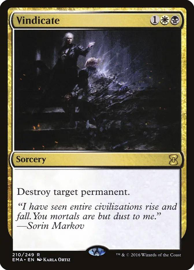 Vindicate | Eternal Masters Foil | Card Kingdom