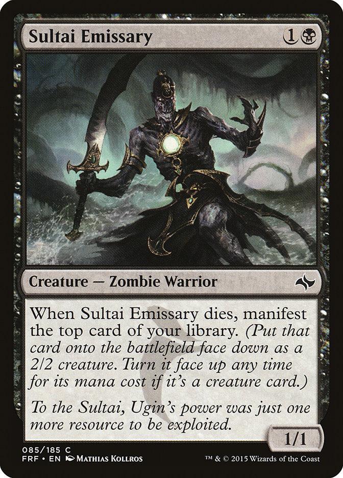 sultai cards mtg Sultai, 12 Put X+1/+1 counters on target creature Sultai Emissary | Fate Reforged