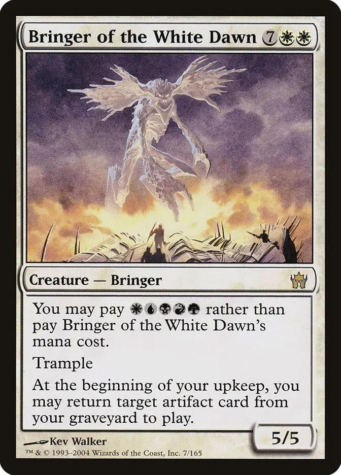 mtg fifth dawn card list Bringer of the White Dawn | Fifth Dawn | Modern