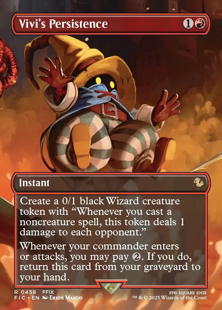 vivi mtg card kingdom Magic the Gathering - Ornitier none) element.class Vivi's Persistence (borderless)