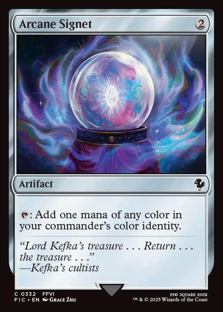 thumbnail interactive-video image 1 of MTG Arcane Denial Foil – Final Fantasy Promo Card, Japan Limited, New Sealed Japanese (Wizards Of The Coast, P 0001, Blue Instant) 1 of 6