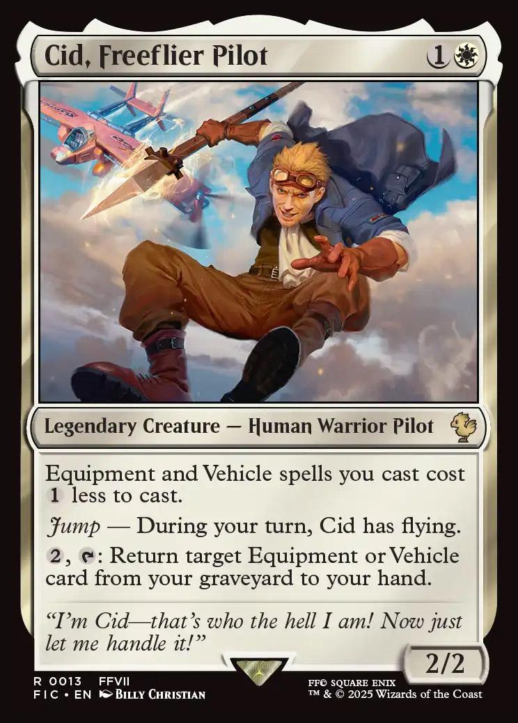 Final Fantasy Commander Decks: Cid, Freeflier Pilot