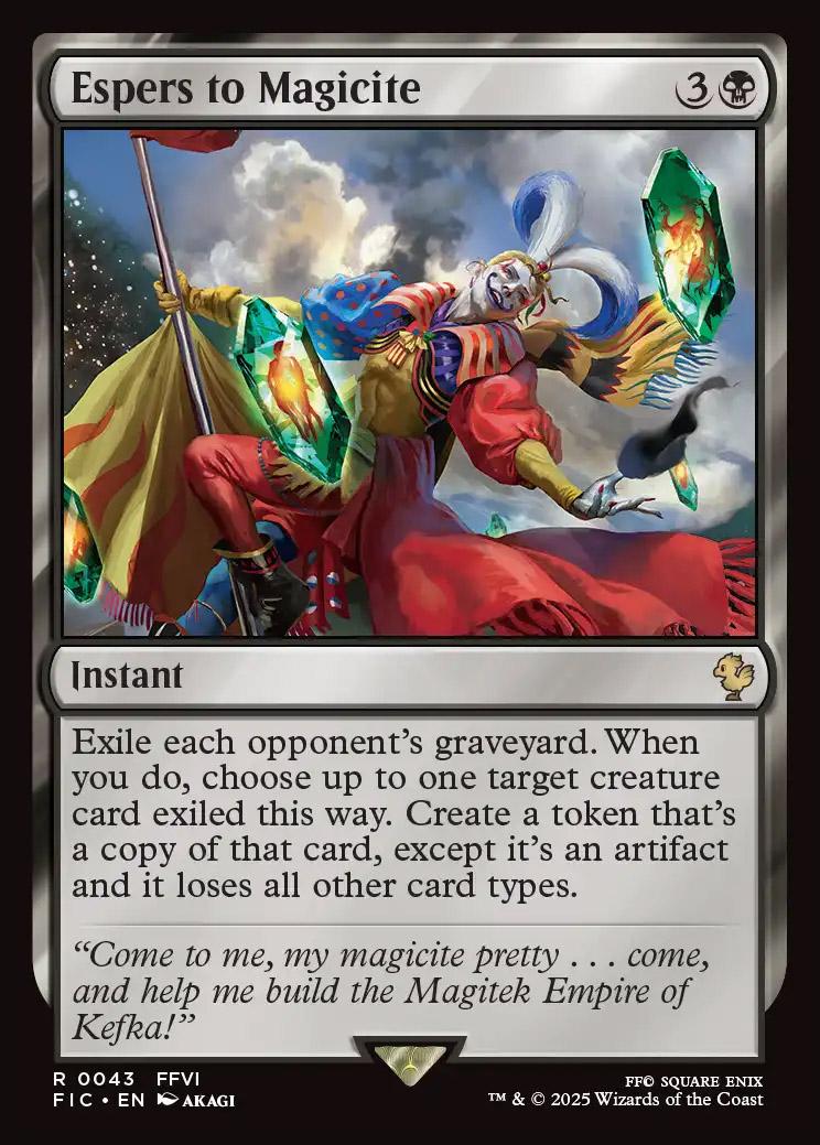 esper final fantasy mtg 1x Summon: Esper Ramuh - Foil MTG Final Fantasy NM Magic Foil