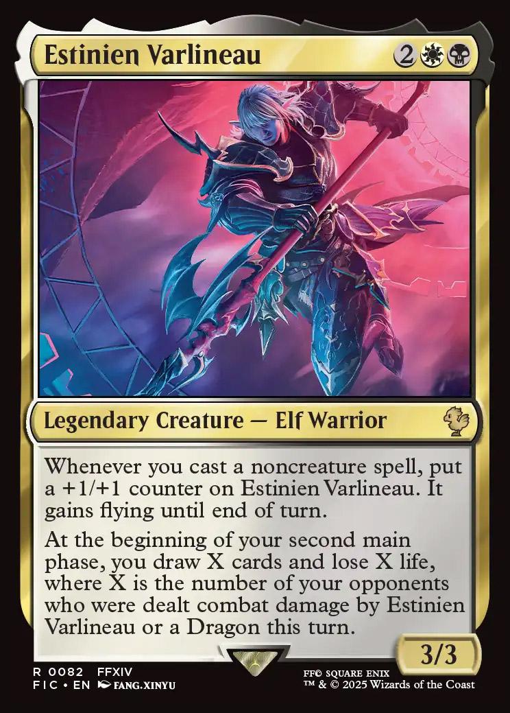Final Fantasy Commander Decks: Estinien Varlineau