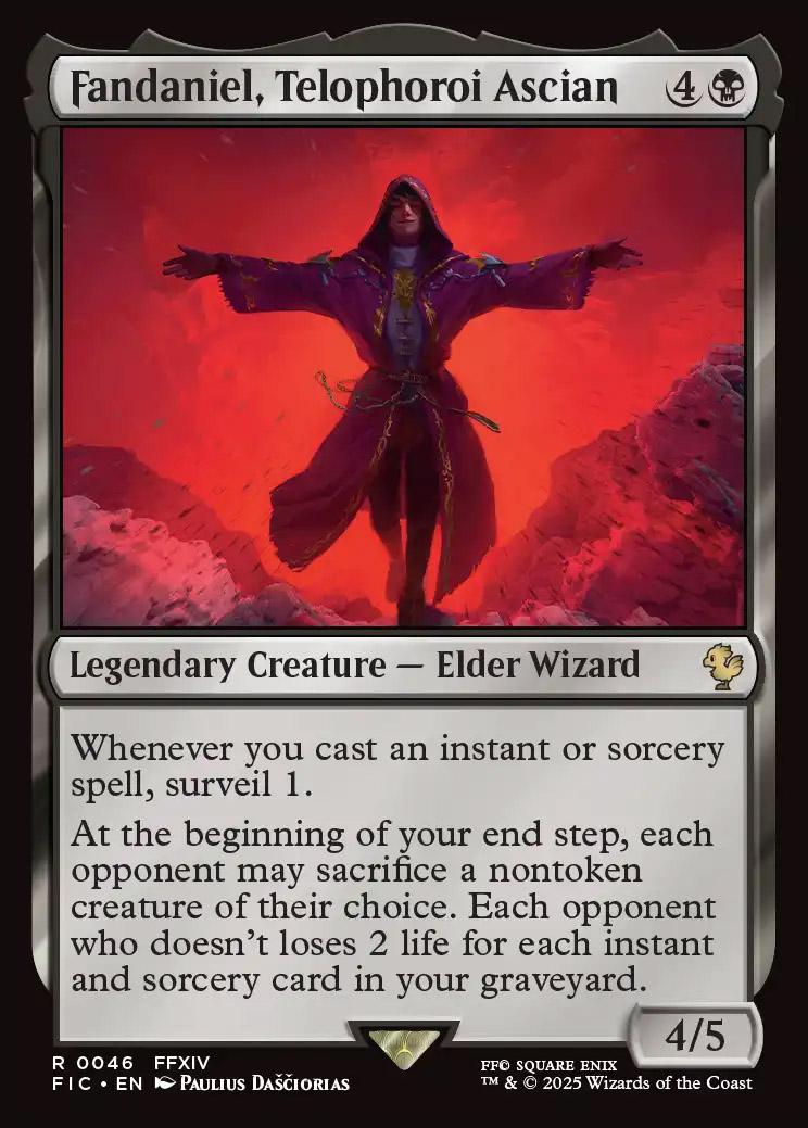 Final Fantasy Commander Decks Foil: Fandaniel, Telophoroi Ascian